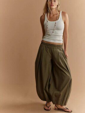 Moonflower Pull-On Balloon Pants